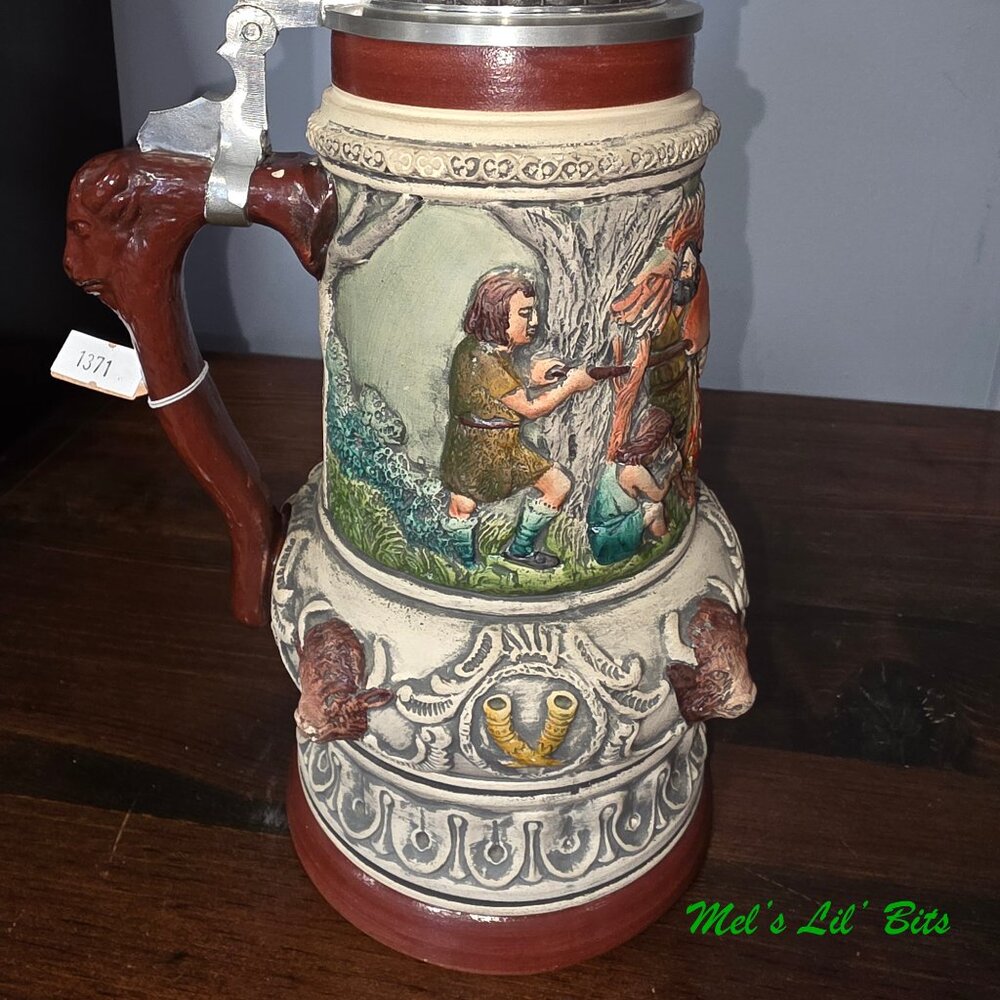 German Thewalt Festive Youth Traditional Beer Stein